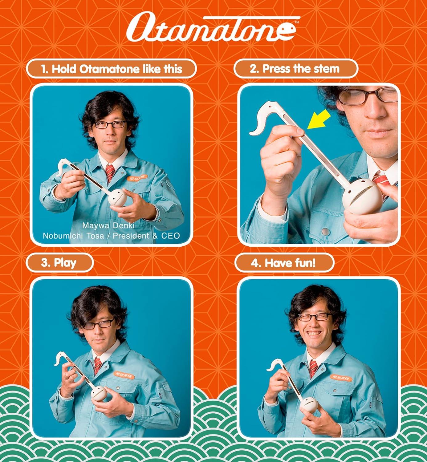 imageOtamatone Classic Hatsune Miku Vocaloid Officially Licensed Japanese Character Electronic Musical Instrument Portable Synthesizer from Japan Maywa Denki for Children Kids and Adults GiftLucky Cat