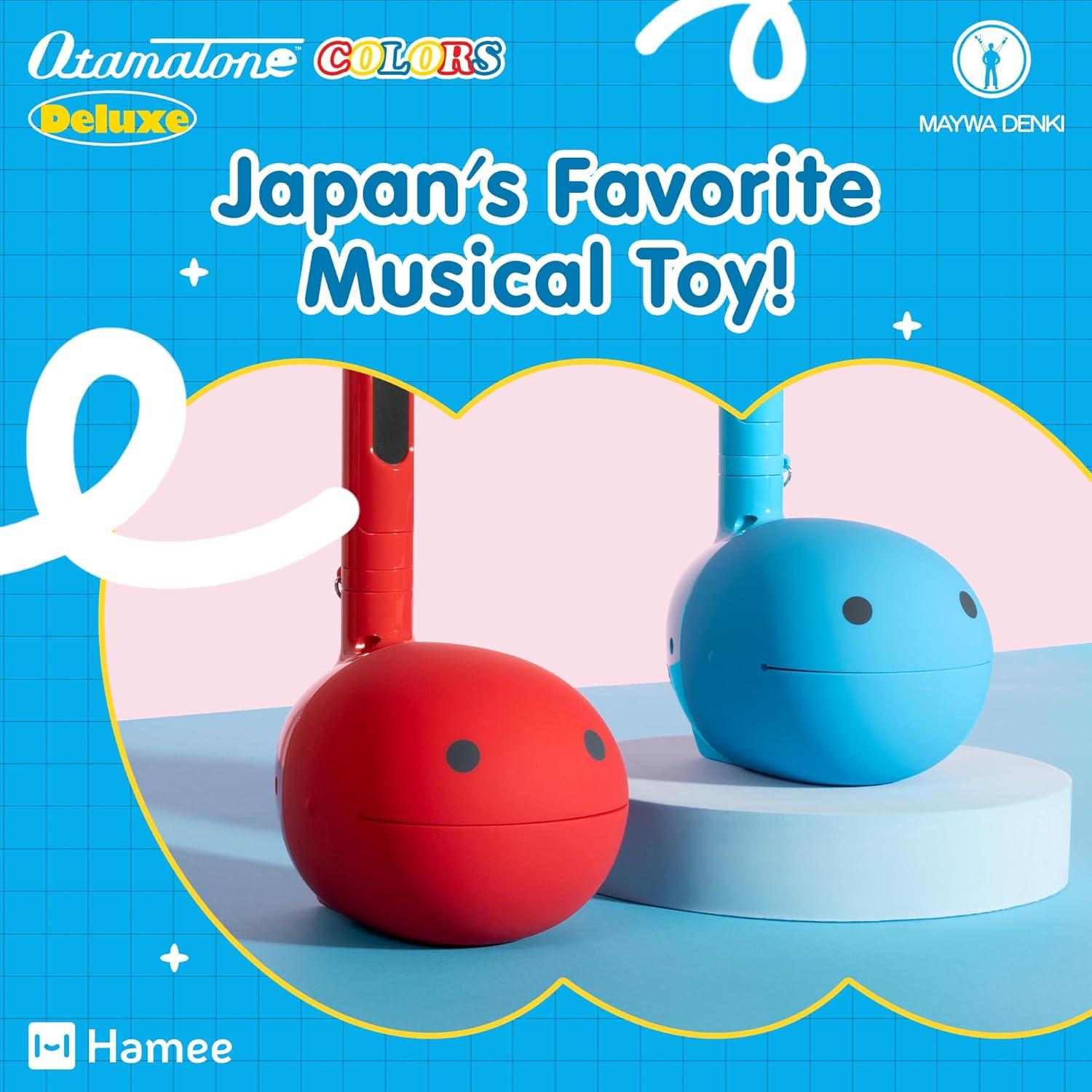 imageOtamatone Deluxe Electronic Musical Instrument for Adults Portable Synthesizer Digital Electric Music from Japan by CubeMaywa Denki Cool Stuff Gifts Unicorn English ManualBlue Deluxe