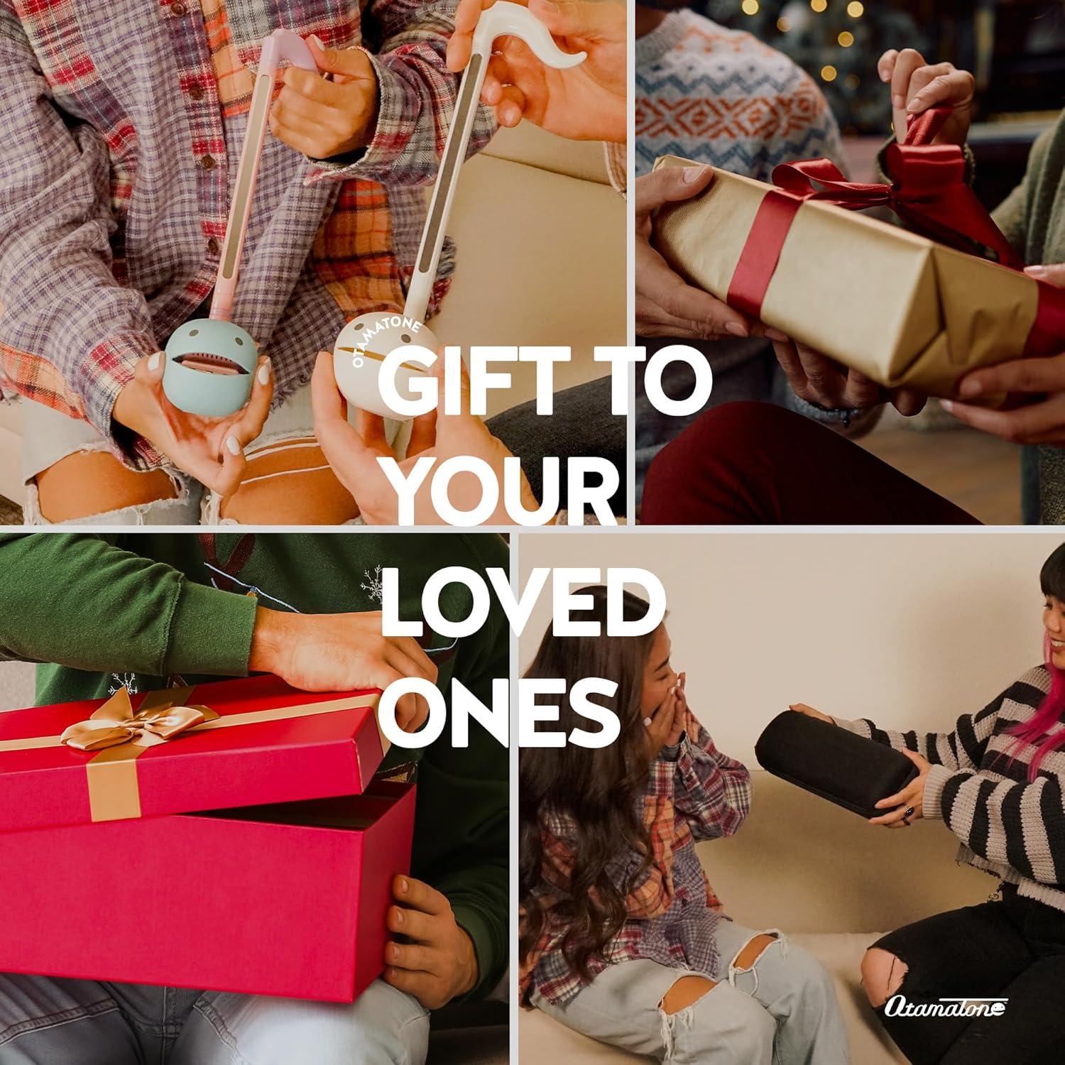 imageOtamatone Deluxe English Manual Electronic Musical Instrument Synthesizer from Japan by CubeMaywa Denki WhiteDeluxe Black