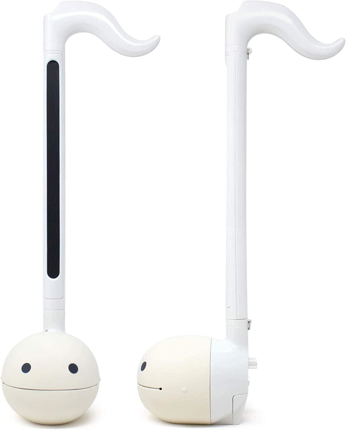 imageOtamatone Deluxe English Manual Electronic Musical Instrument Synthesizer from Japan by CubeMaywa Denki WhiteDeluxe English White