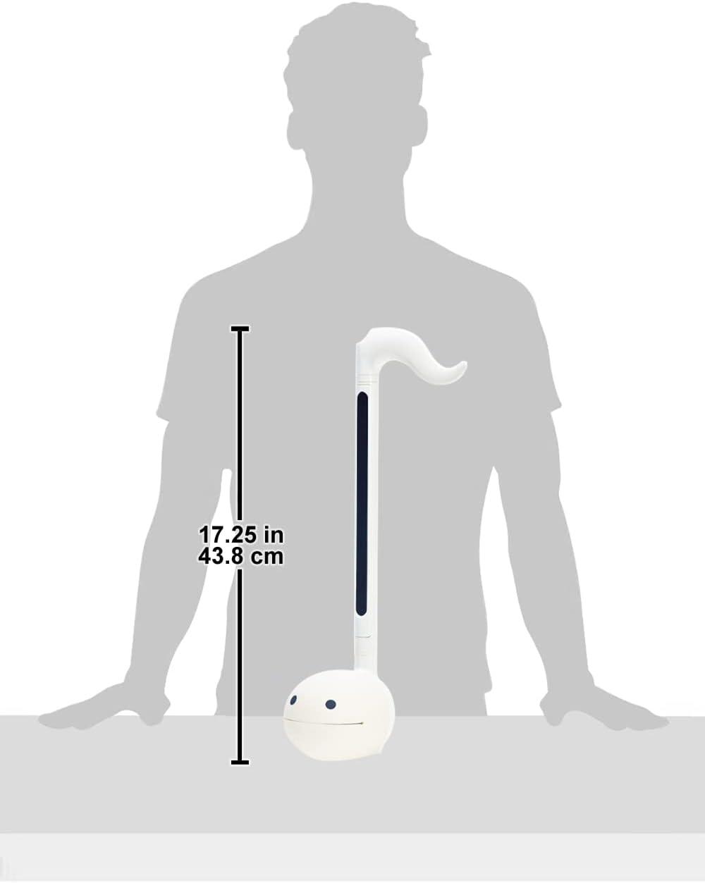 imageOtamatone Deluxe English Manual Electronic Musical Instrument Synthesizer from Japan by CubeMaywa Denki WhiteDeluxe English White