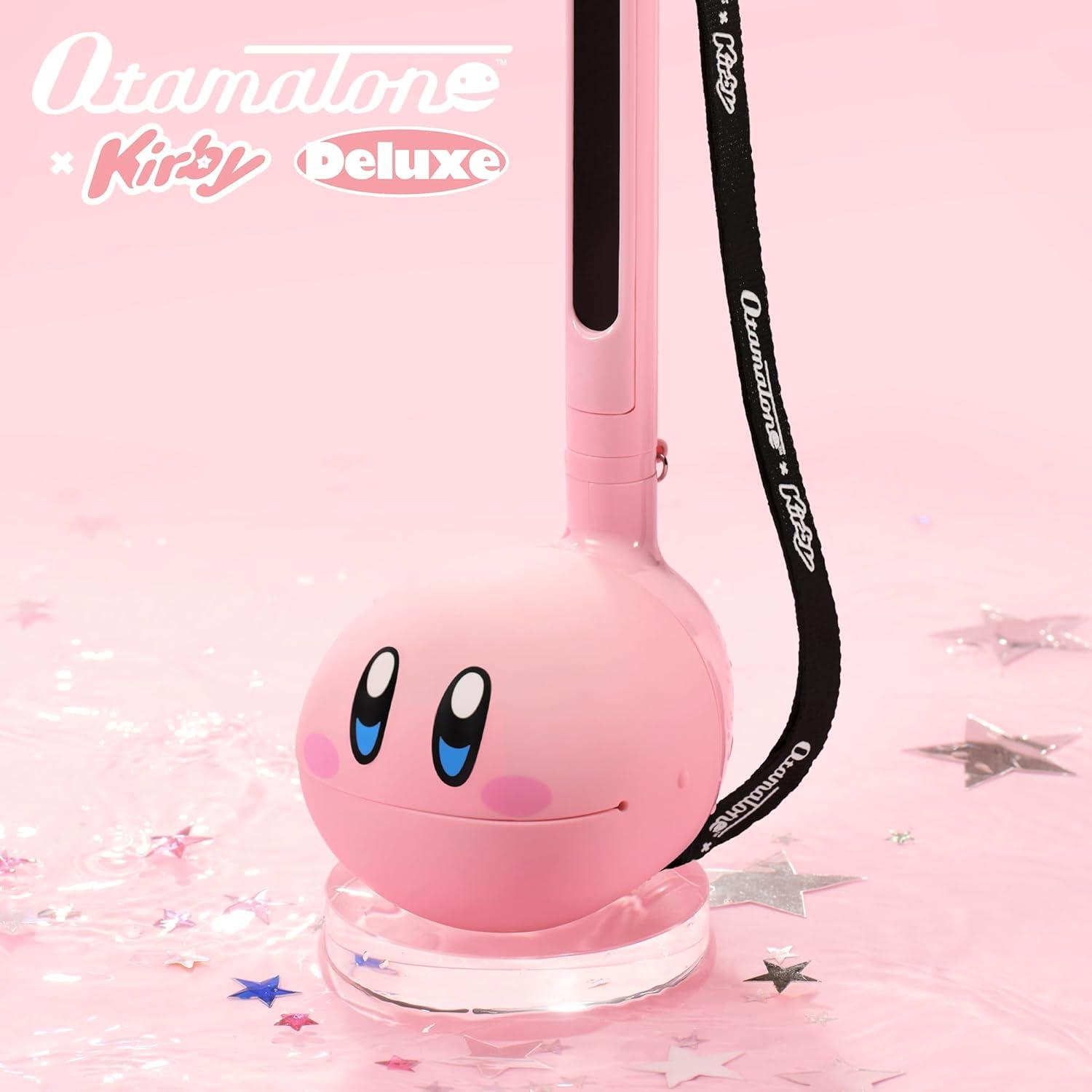 imageOtamatone Deluxe Japanese Musical Instrument Portable Music Synthesizer from Japan by Maywa Denki Studio Award Winning Educational Fun Gift for Children Teens ampamp Adults Kirby English ManualKirby Deluxe English Edition