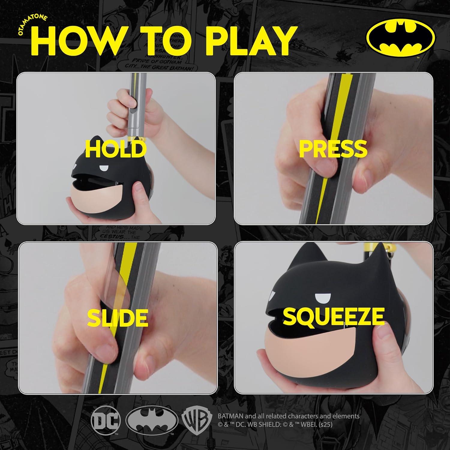 imageOtamatone Deluxe Joker Electronic Musical Instrument for Adults Portable Synthesizer Digital Electric Music from Japan by Maywa Denki Cool Stuff Gifts English InstructionsBatman