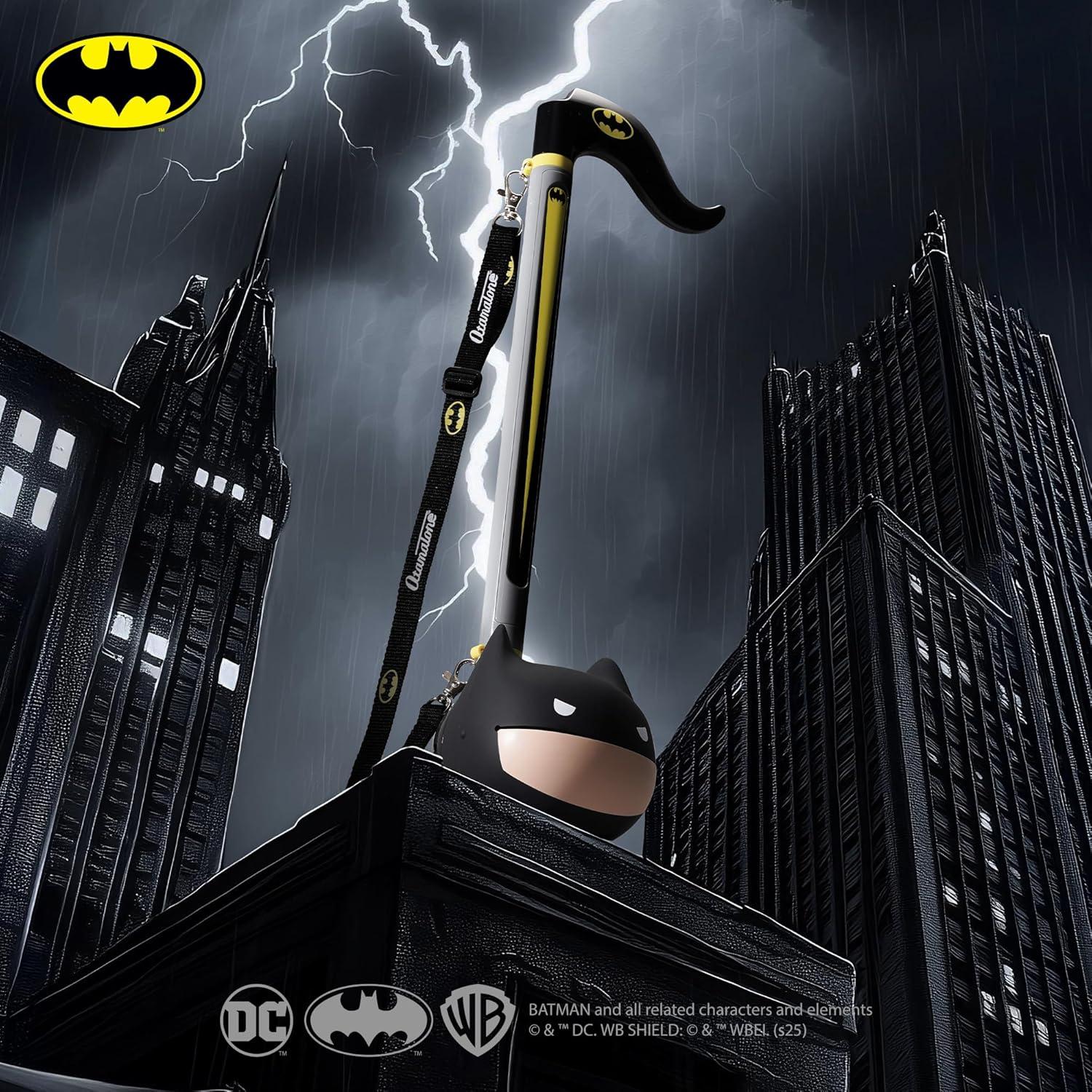 imageOtamatone Deluxe Joker Electronic Musical Instrument for Adults Portable Synthesizer Digital Electric Music from Japan by Maywa Denki Cool Stuff Gifts English InstructionsBatman
