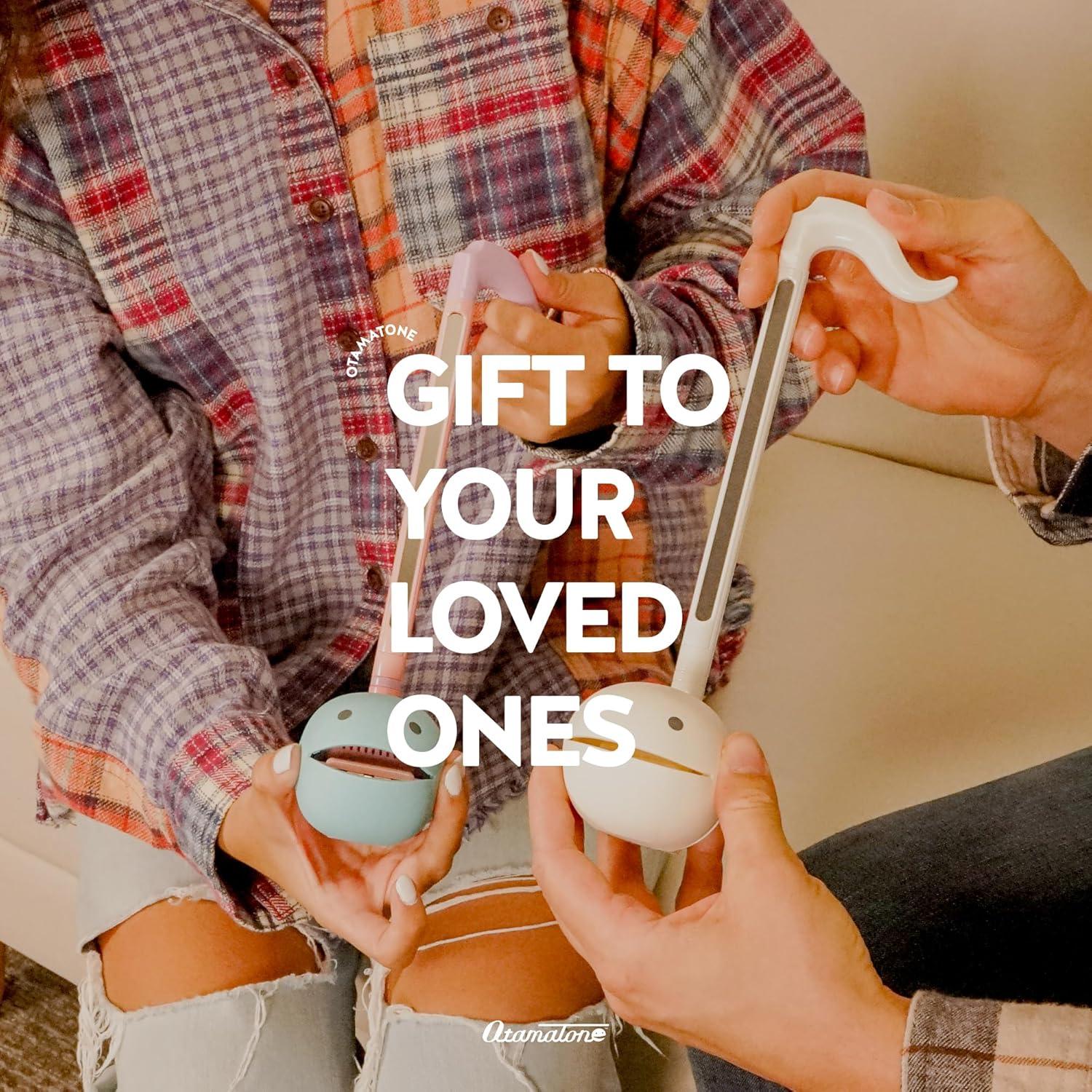 imageOtamatone Japanese Electronic Musical Instrument Portable Music Synthesizer from Japan by Maywa Denki Studio Award Winning Educational Fun Gift for Children Teens ampamp Adults BlueBlack White Unicorn Set