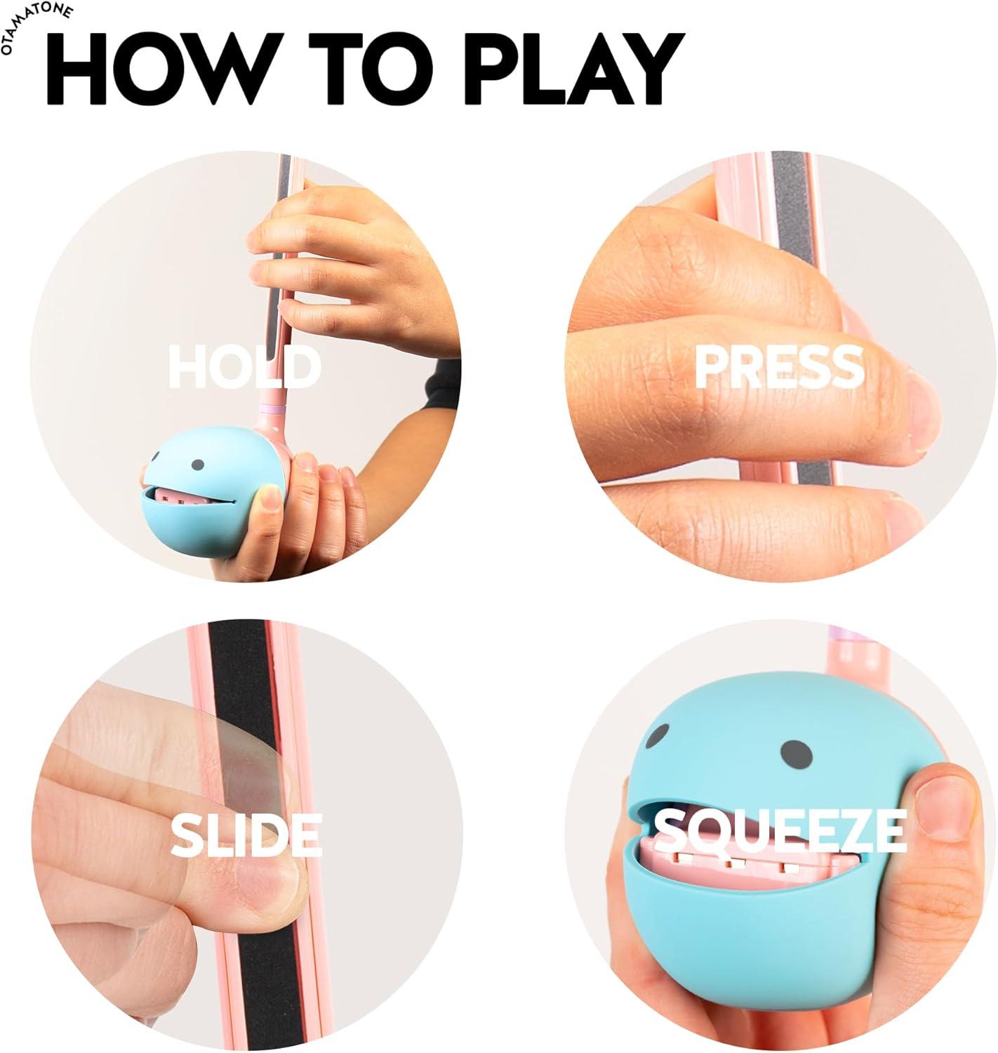 imageOtamatone Japanese Electronic Musical Instrument Portable Music Synthesizer from Japan by Maywa Denki Studio Award Winning Educational Fun Gift for Children Teens ampamp Adults BlueUnicorn