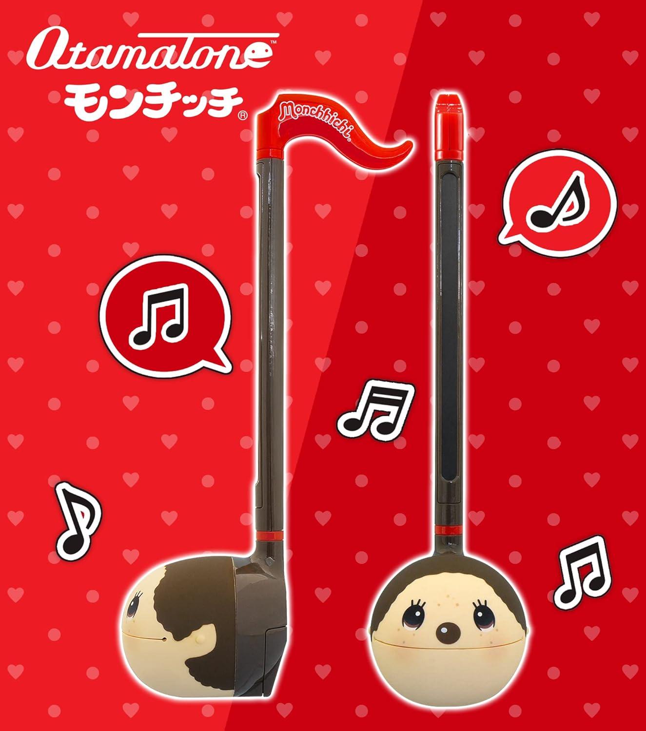 imageOtamatone Japanese Electronic Musical Instrument Portable Music Synthesizer from Japan by Maywa Denki Studio Award Winning Educational Fun Gift for Children Teens ampamp Adults MonchhichiMonchhichi