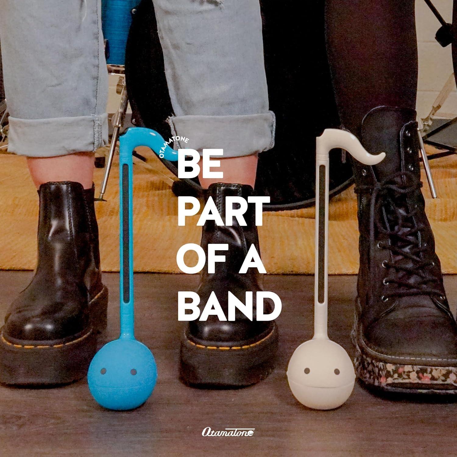 imageOtamatone Japanese Electronic Musical Instrument Portable Music Synthesizer from Japan by Maywa Denki Studio Award Winning Educational Fun Gift for Children Teens ampamp Adults BlueBlack Blue Unicorn Set