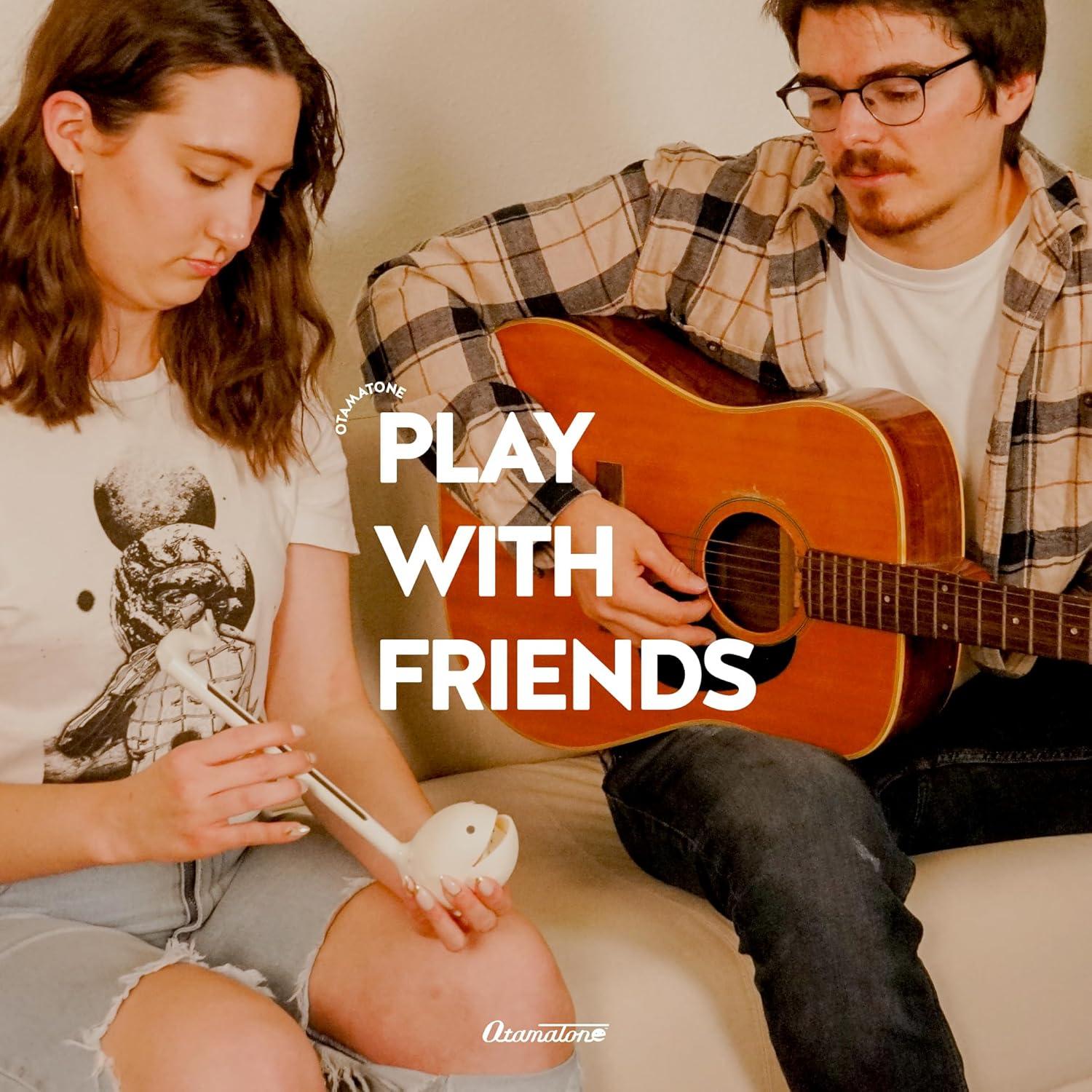 imageOtamatone Japanese Electronic Musical Instrument Portable Music Synthesizer from Japan by Maywa Denki Studio Award Winning Educational Fun Gift for Children Teens ampamp Adults BlueBlack Blue Unicorn Set