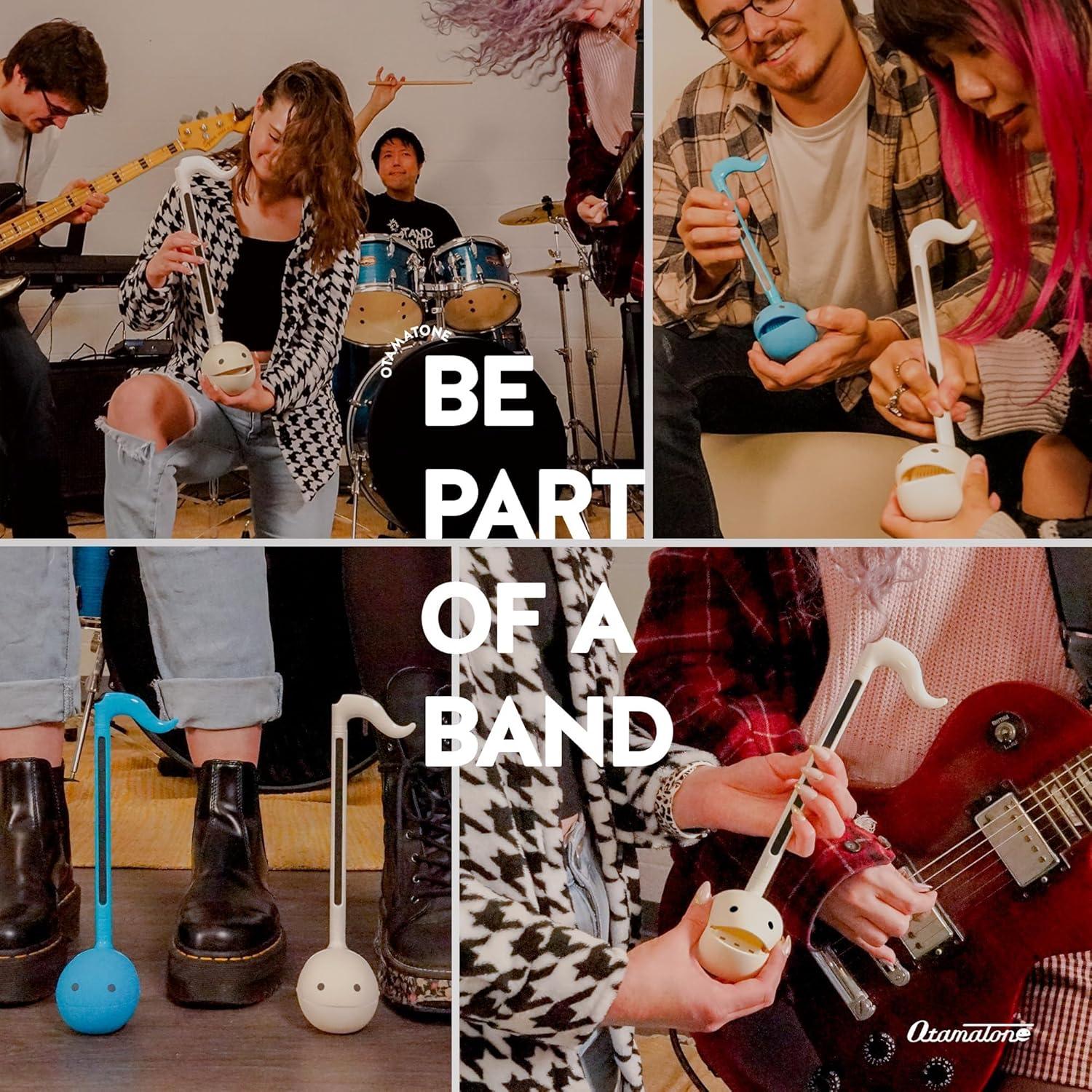 imageOtamatone Japanese Electronic Musical Instrument Portable Music Synthesizer from Japan by Maywa Denki Studio Award Winning Educational Fun Gift for Children Teens ampamp Adults MintStrawberry