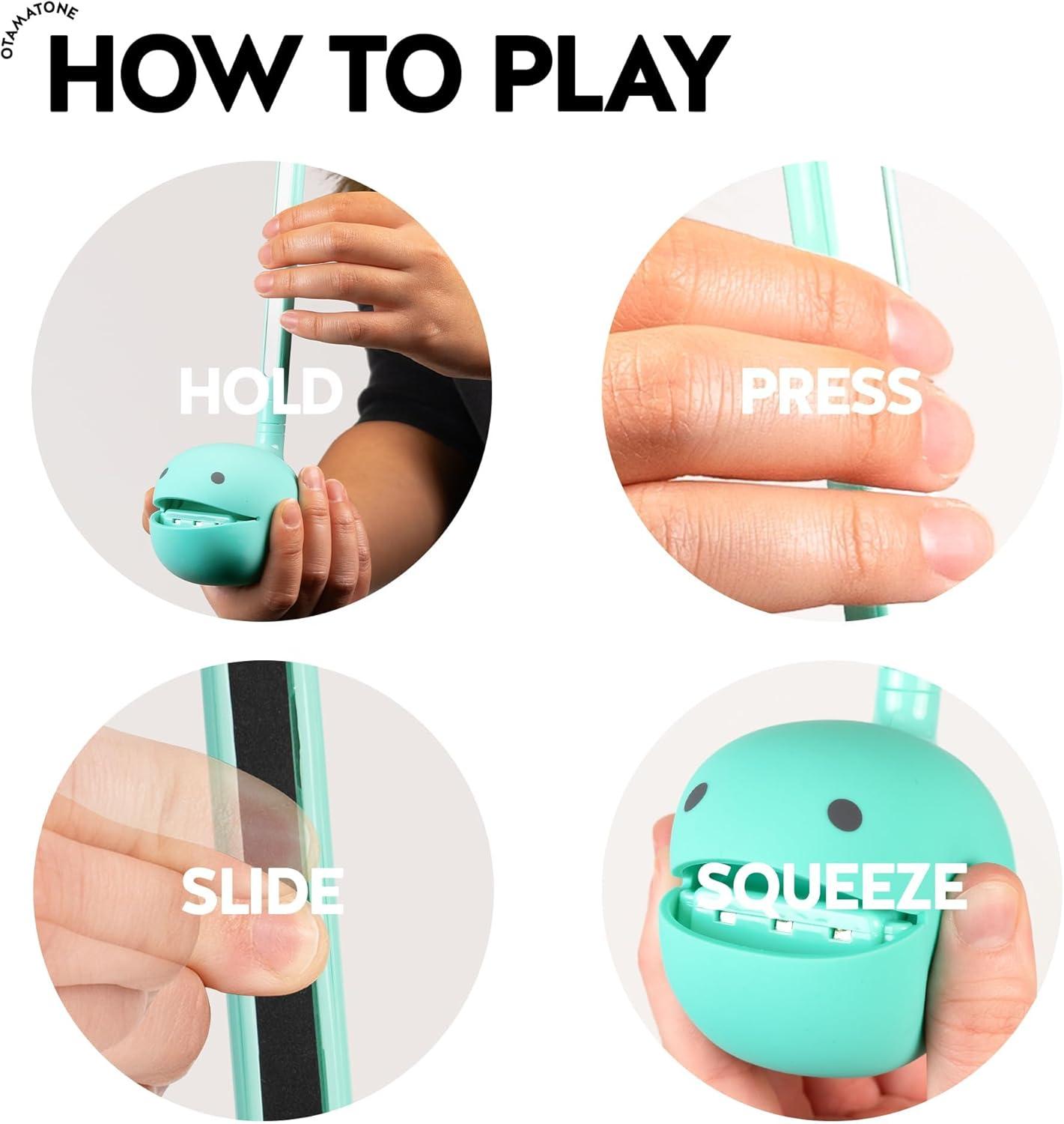 imageOtamatone Japanese Electronic Musical Instrument Portable Music Synthesizer from Japan by Maywa Denki Studio Award Winning Educational Fun Gift for Children Teens ampamp Adults MintMint