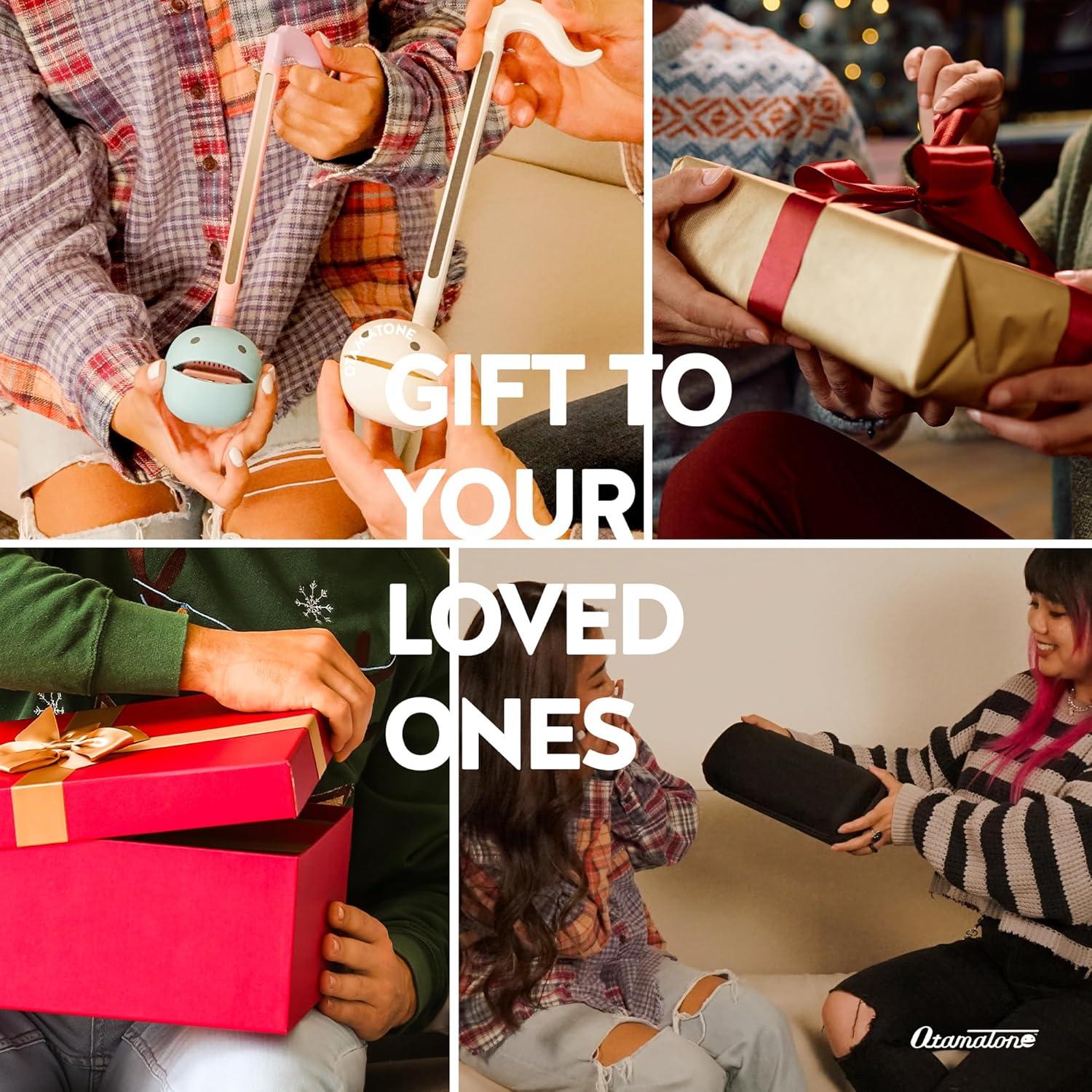 imageOtamatone Japanese Electronic Musical Instrument Portable Music Synthesizer from Japan by Maywa Denki Studio Award Winning Educational Fun Gift for Children Teens ampamp Adults ButterRed