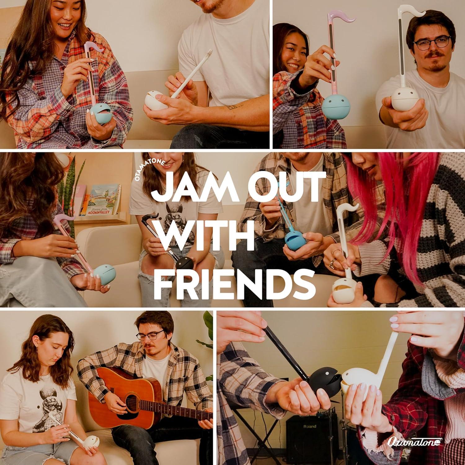 imageOtamatone Japanese Electronic Musical Instrument Portable Music Synthesizer from Japan by Maywa Denki Studio Award Winning Educational Fun Gift for Children Teens ampamp Adults ButterRed