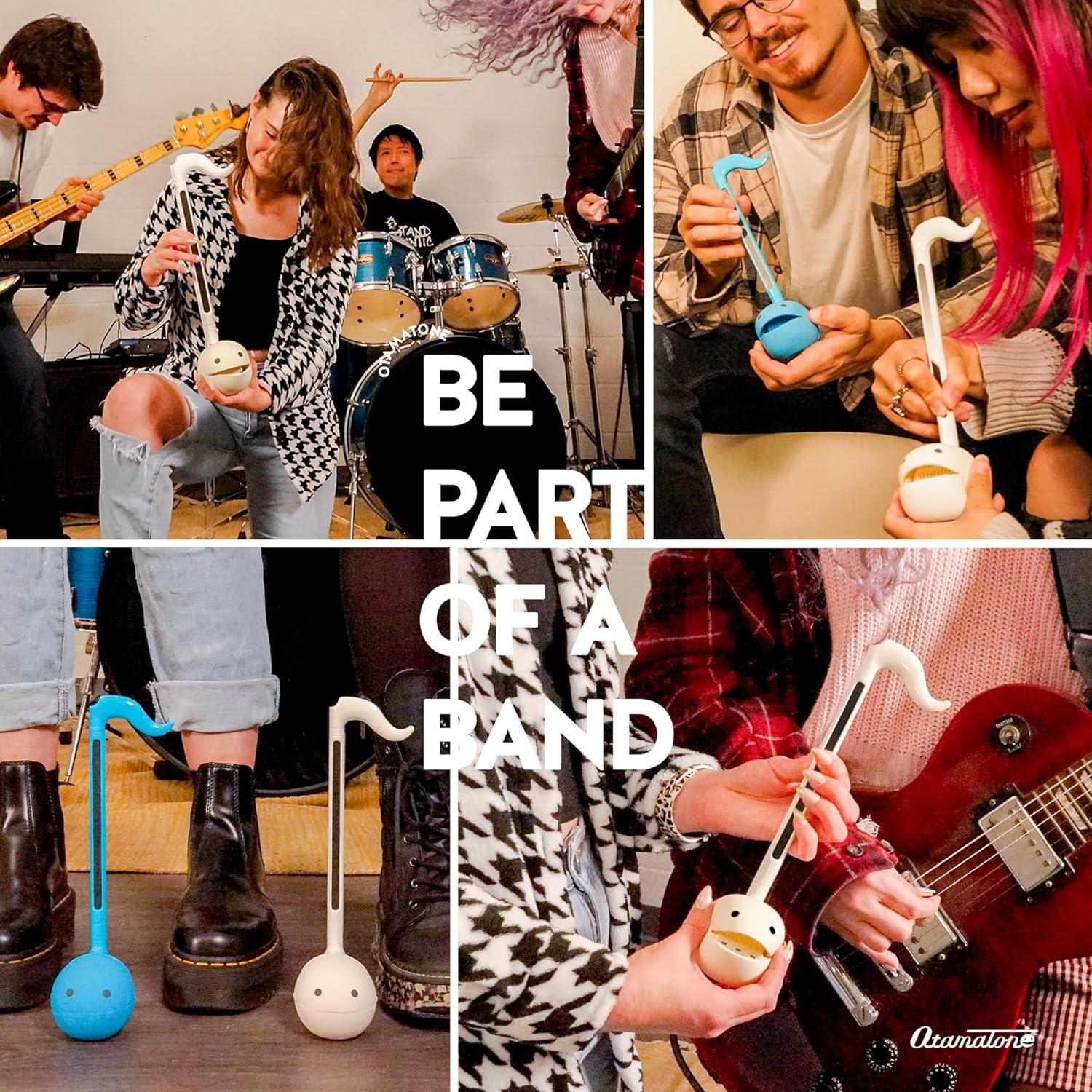 imageOtamatone Japanese Electronic Musical Instrument Portable Music Synthesizer from Japan by Maywa Denki Studio Award Winning Educational Fun Gift for Children Teens ampamp Adults ButterRed