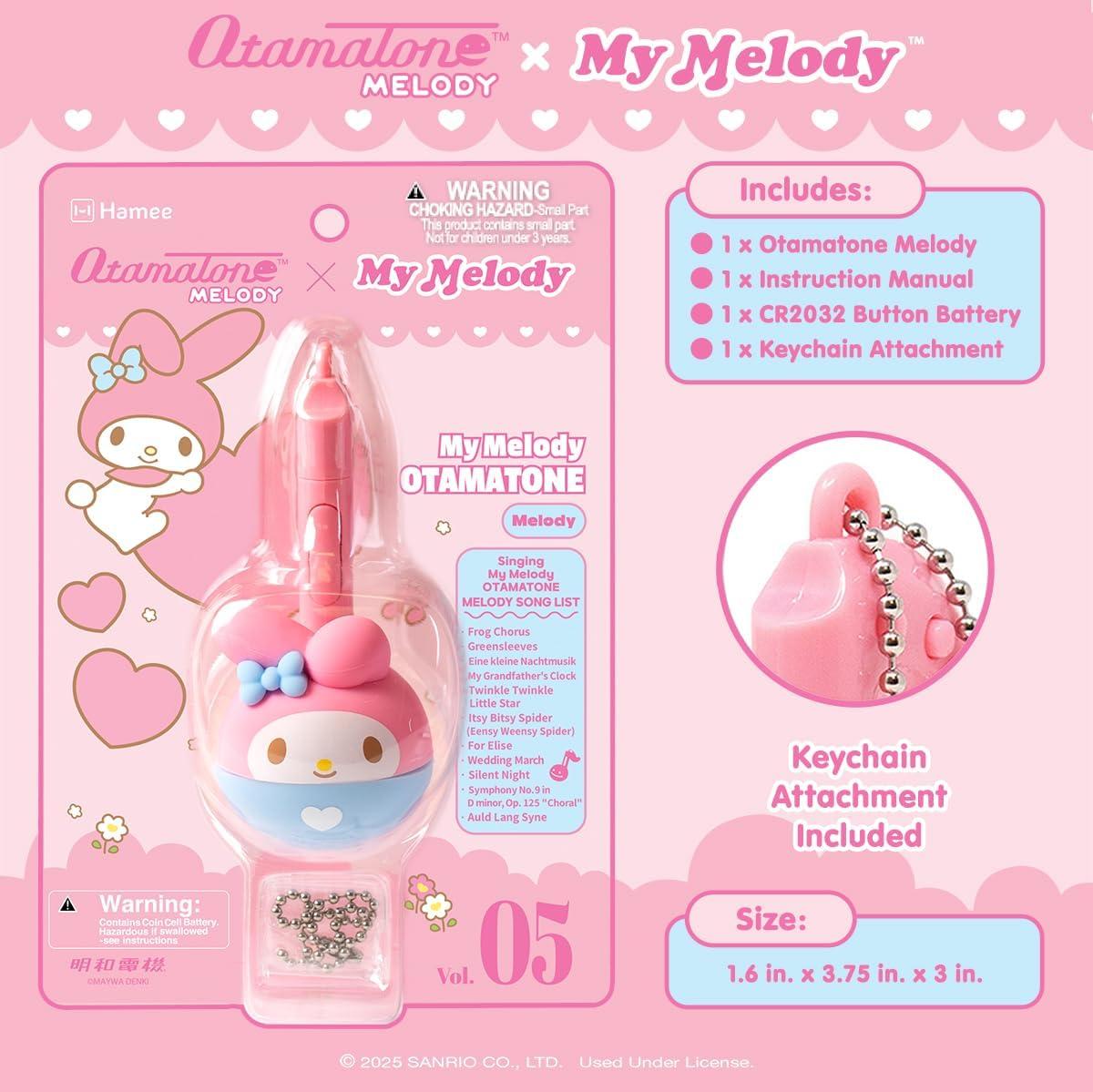 imageOtamatone Melody Hello Kitty and Friends Electronic Portable Music Instrument Synthesizer Toy from Japan by Maywa Denki English Instructions Hello KittyMy Melody
