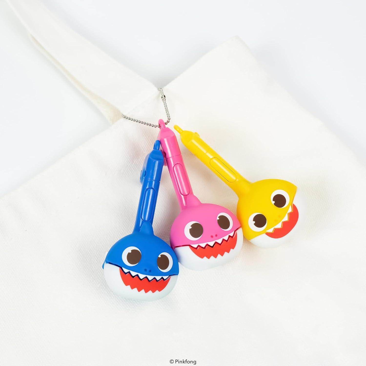 imageOtamatone Melody Special Baby Shark Edition Portable Mini Size Electronic Keychain Musical Toy from Japan by Maywa Denki English Instructions Daddy SharkMommy Shark