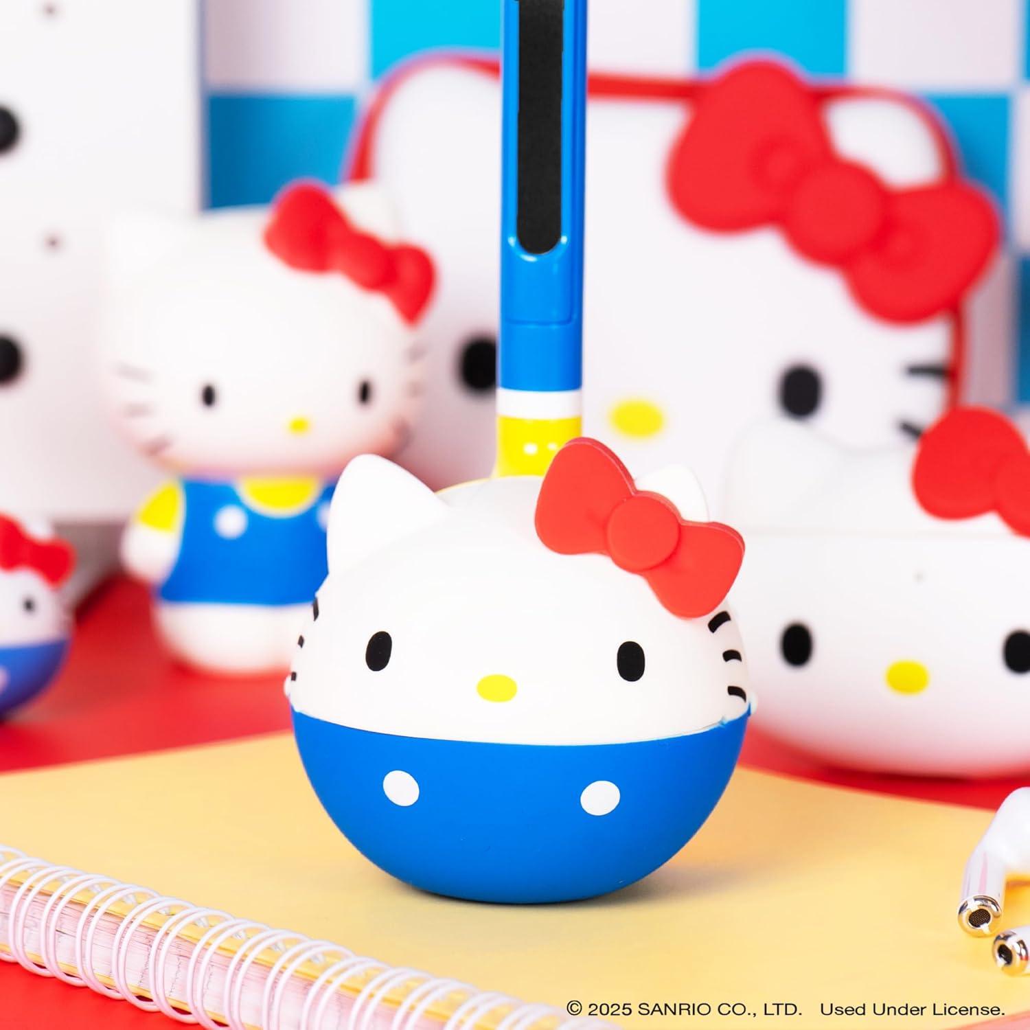 imageOtamatone Sanrio My Melody Electronic Portable Music Instrument Synthesizer Toy from Japan by Maywa Denki Officially Licensed Hello Kitty and Friends English InstructionsHello Kitty
