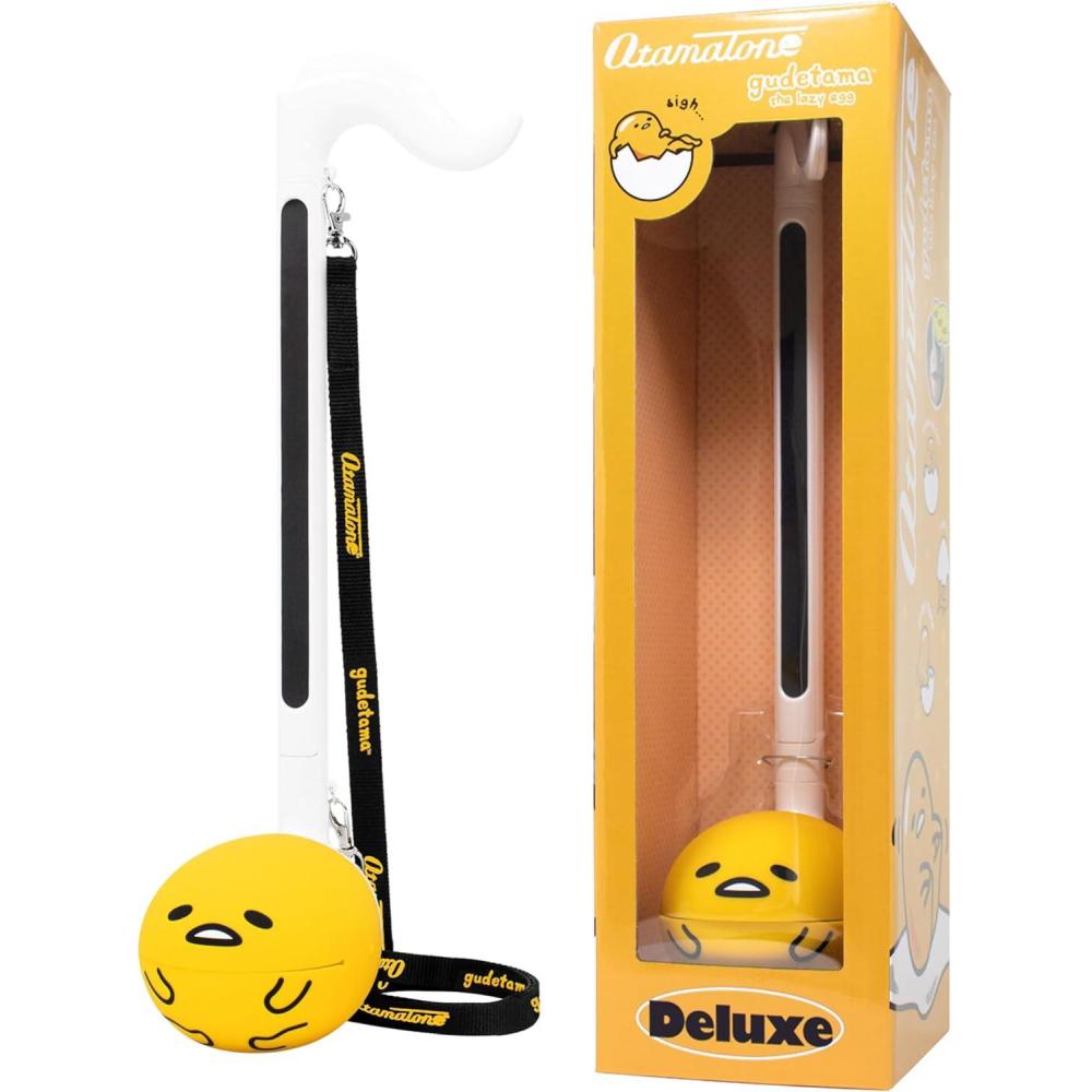 imageOtamatone Deluxe Sanrio Gudetama Electronic Musical Instrument Portable Synthesizer from Japan Maywa Denki from Japan