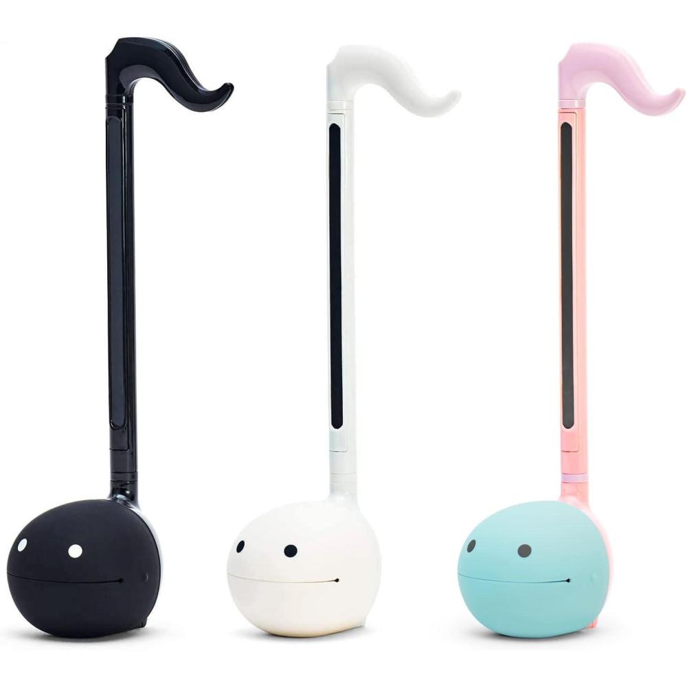 imageOtamatone Japanese Electronic Musical Instrument Portable Music Synthesizer from Japan by Maywa Denki Studio Award Winning Educational Fun Gift for Children Teens ampamp Adults BlueBlack White Unicorn Set