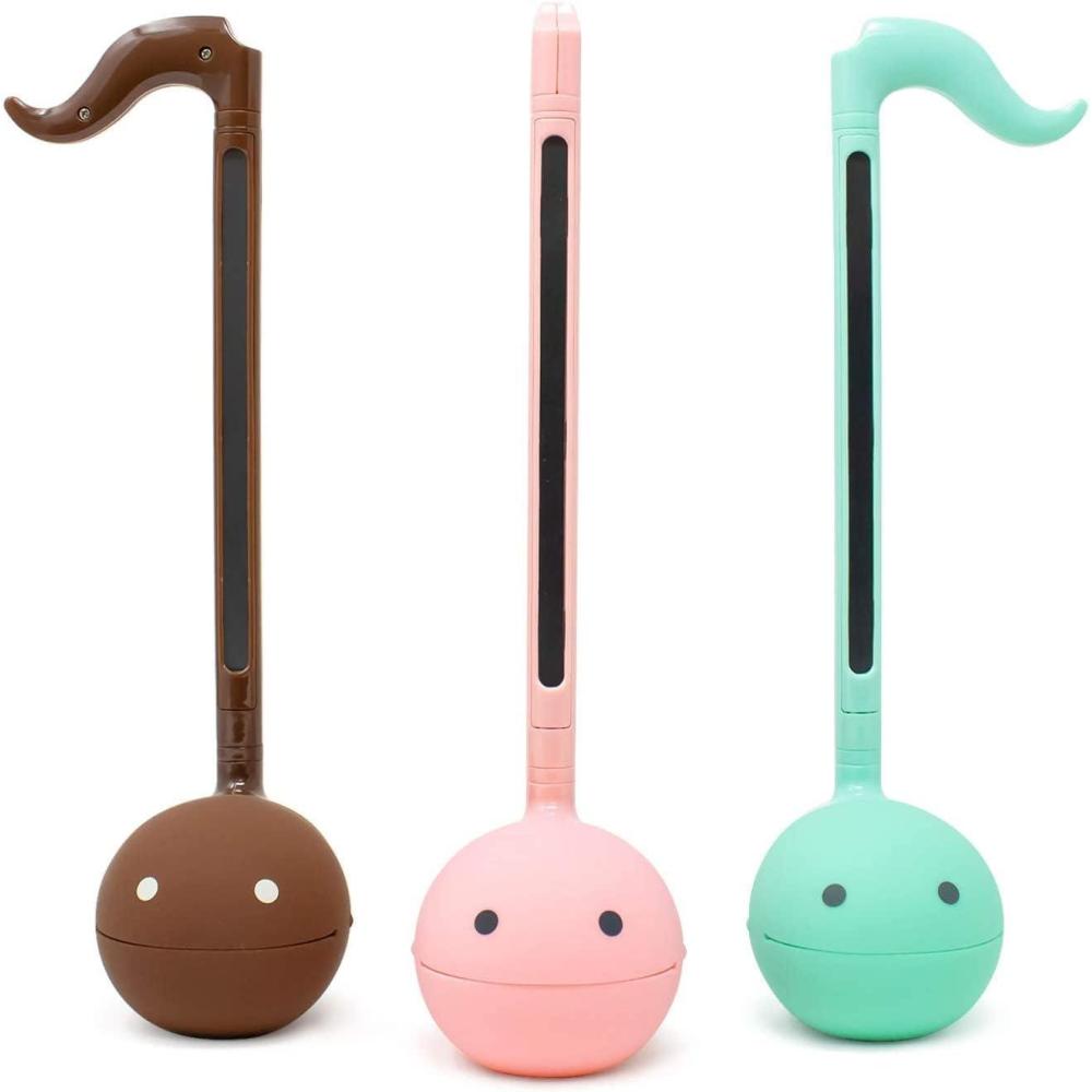 imageOtamatone Japanese Electronic Musical Instrument Portable Music Synthesizer from Japan by Maywa Denki Studio Award Winning Educational Fun Gift for Children Teens ampamp Adults MintStrawberry Mint Chocolate Set