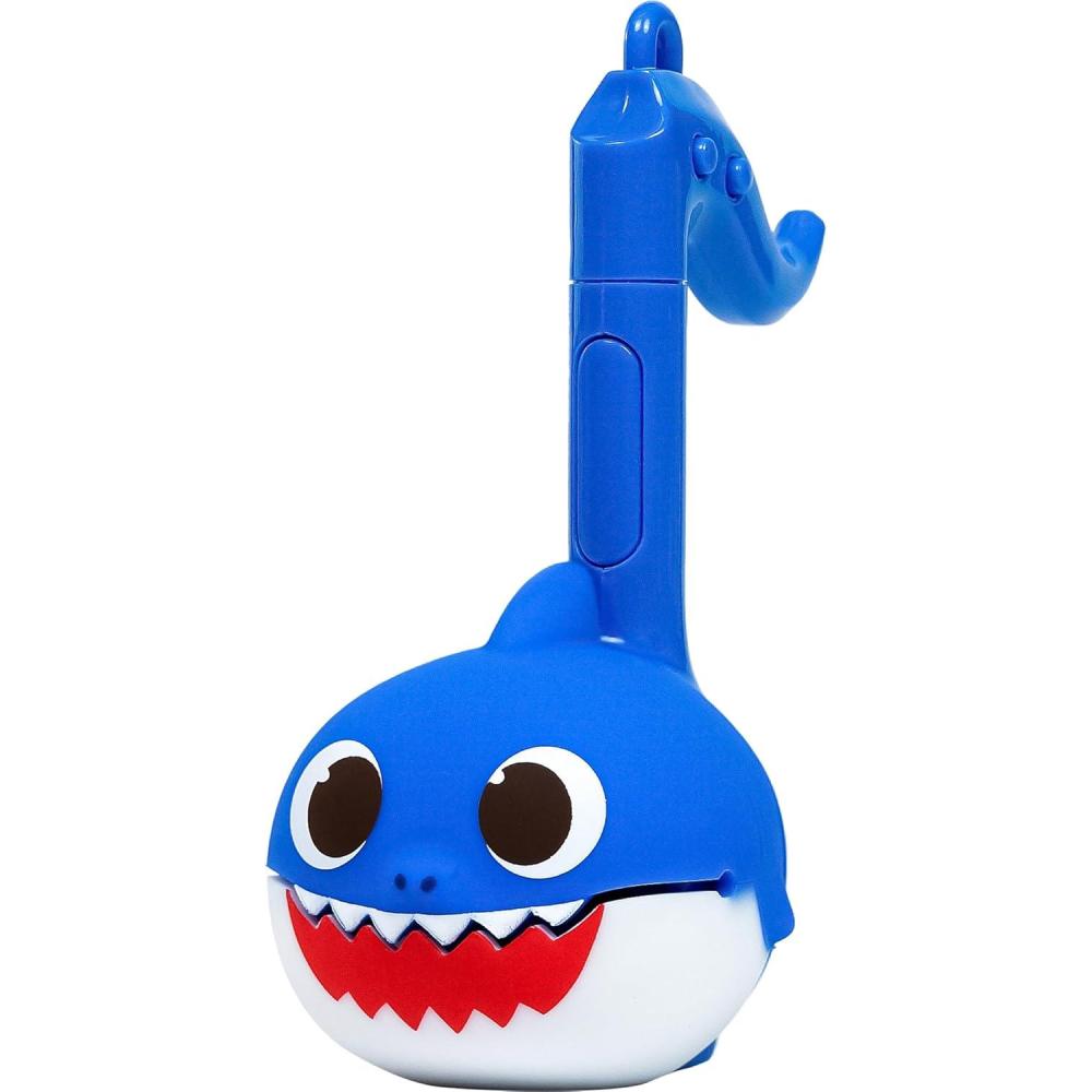 imageOtamatone Melody Special Baby Shark Edition Portable Mini Size Electronic Keychain Musical Toy from Japan  by Maywa Denki English Instructions  Daddy SharkDaddy Shark
