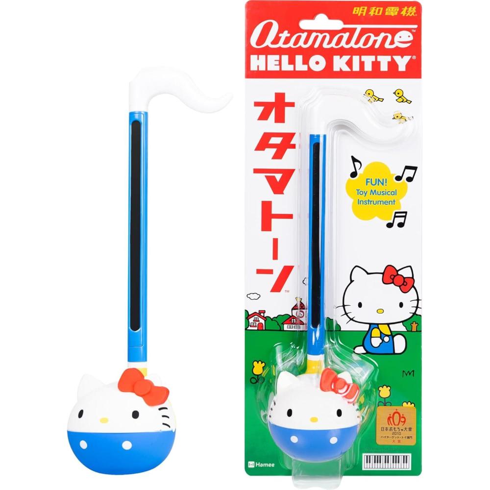 imageOtamatone Sanrio My Melody Electronic Portable Music Instrument Synthesizer Toy from Japan by Maywa Denki Officially Licensed Hello Kitty and Friends English InstructionsHello Kitty
