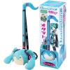 imageOtamatone Deluxe Hatsune Miku Edition Electronic Musical Instrument Portable Synthesizer from Japan Maywa Denki Includes Removable Plush Wig