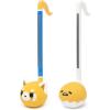 imageSpecial Edition Sanrio Otamatone 2 Pc Set  Aggretsuko Sweet  Gudetama  Fun Electronic Musical Toy Instrument by Maywa Denki Official Licensed Includes Song Sheet and English Instructions