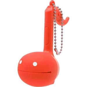 Otamatone Melody Series Japanese Electronic [Mini Size] Musical Toy [11 Pre-Programmed Songs] Portable Synthesizer from Japan by Maywa Denki [English Instruction], Red(Red)