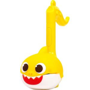 Otamatone Melody [Special Baby Shark Edition] Portable Mini Size Electronic Keychain Musical Toy from Japan – by Maywa Denki [English Instructions] – Daddy Shark(Baby Shark)