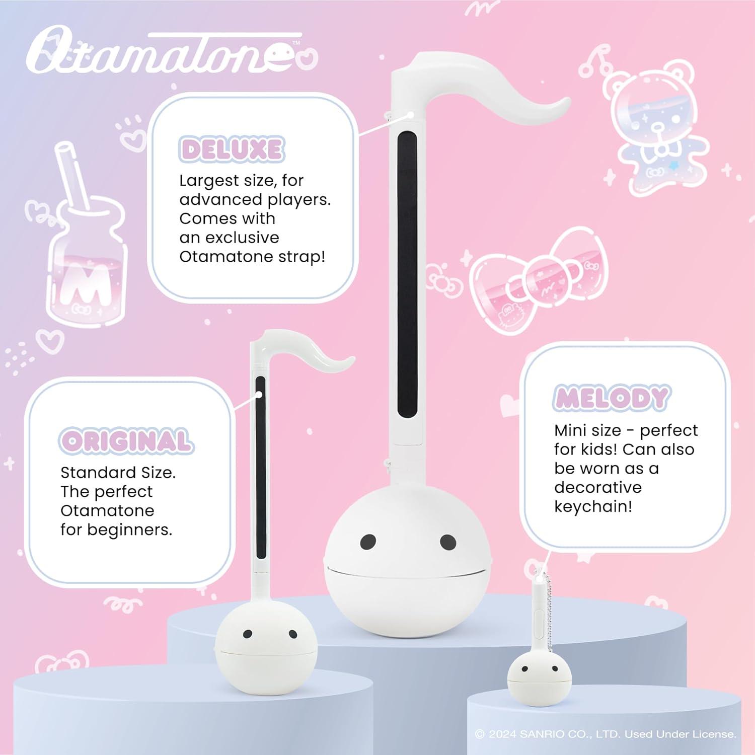 imageOtamatone Special Edition Sanrio Hello Kitty 50th Anniversary Electronic Portable Music Instrument Synthesizer Toy from Japan Limited Edition English Instructions