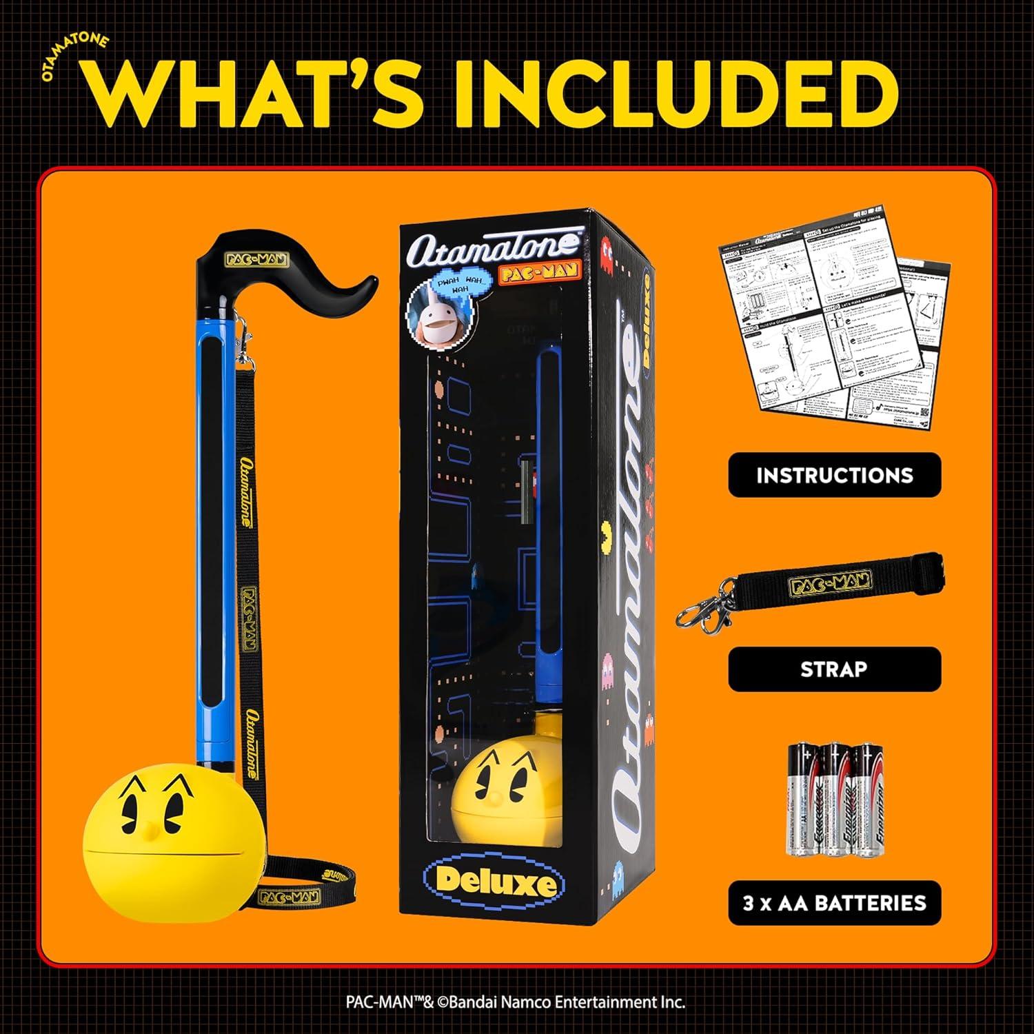 imageOtamatone Deluxe PACMAN Electronic Musical Instrument for Adults Portable Synthesizer Digital Electric Music from Japan by Maywa Denki Cool Stuff Gifts English InstructionsPacman