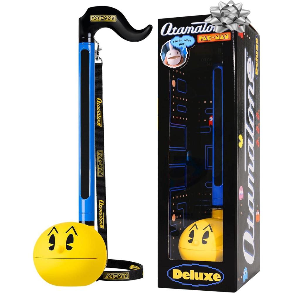 imageOtamatone Deluxe PACMAN Electronic Musical Instrument for Adults Portable Synthesizer Digital Electric Music from Japan by Maywa Denki Cool Stuff Gifts English InstructionsPacman