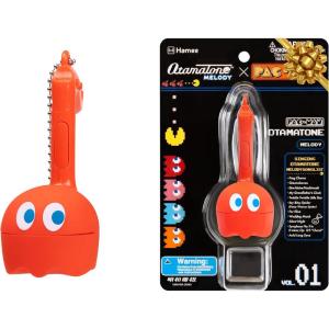 Otamatone Melody Original PAC-Man Electronic Portable Music Toy Player Synthesizer from Japan by Maywa Denki Officially Licensed Merchandise with English Instructions Keychain Accessory – Blinky(Blinky)