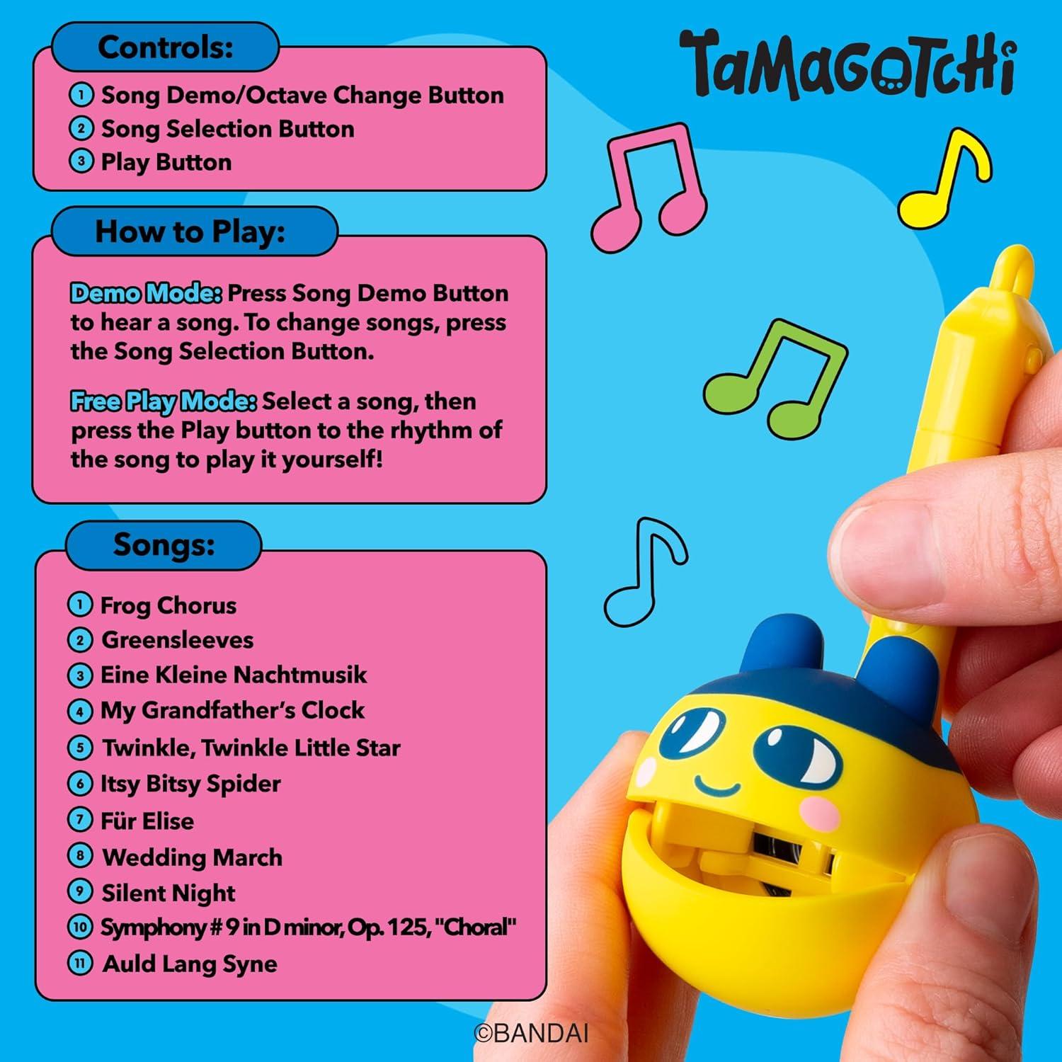 imageOtamatone Melody Tamagotchi Electronic Portable Music Instrument Synthesizer Toy from Japan by Maywa Denki Officially Licensed English Instructions MametchiMametchi