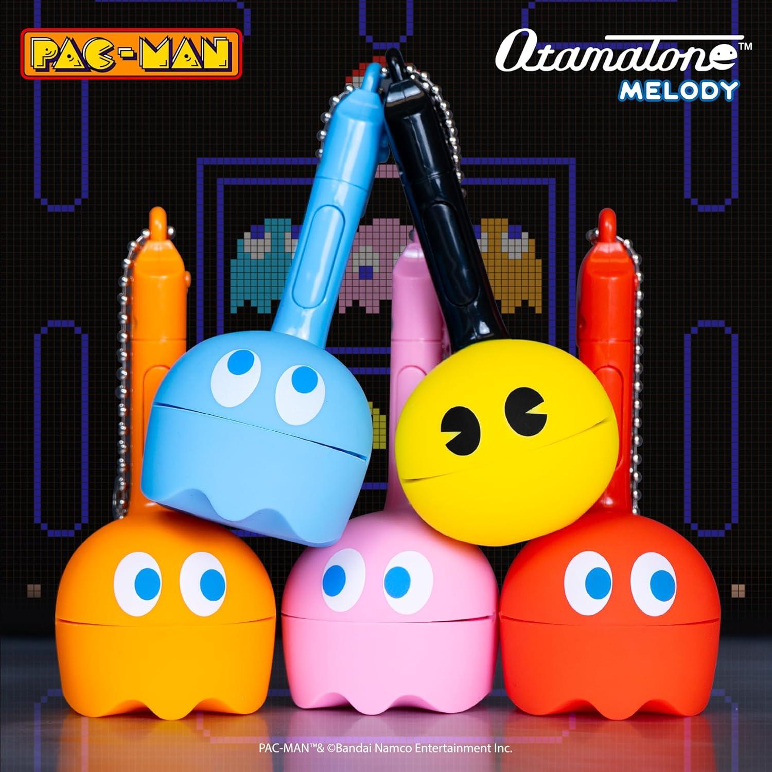 imageOtamatone Melody Original PACMan Electronic Portable Music Toy Player Synthesizer from Japan by Maywa Denki Officially Licensed Merchandise with English Instructions Keychain Accessory ClydePinky
