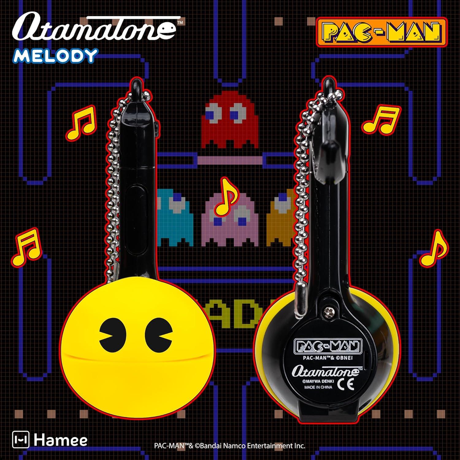imageOtamatone Melody Original PACMan Electronic Portable Music Toy Player Synthesizer from Japan by Maywa Denki Officially Licensed Merchandise with English Instructions Keychain Accessory ClydePacman